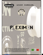 Brunetti pleximan User Manual