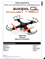 ACME zoopa q cruiser 420 Instruction Manual