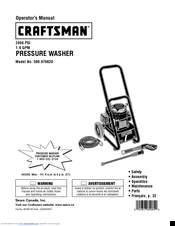 Craftsman 580.676620 Operator's Manual