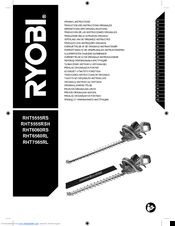 Ryobi RHT5555RS Original Instructions Manual