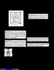 Kozy-World GFP4038R Owner's Operation And Installation Manual