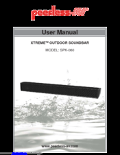 peerless-AV SPK-060 User Manual