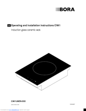 bora CIW1 Operating And Installation Instructions
