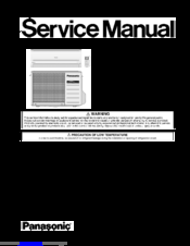 Panasonic CS-E12HKEA Service Manual