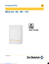 DeDietrich MCA 45 User Manual