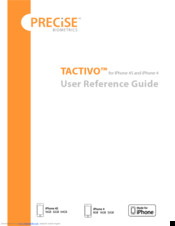 PreCise Biometrics Tactivo User Reference Manual