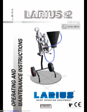 Larius TORNADO 2 Series Operating And Maintenance Instructions Manual