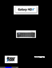 Rorke Data Galaxy A16F-R2422 Installation And Hardware Manual