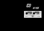 JB Systems CD 670 Operation Manual