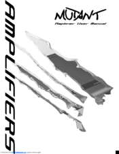 Mutant MT1202R User Manual