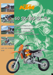 KTM 60 SX 1999 Owner's Handbook Manual