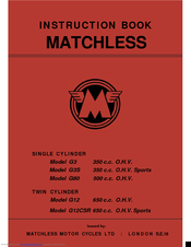 Matchless 1964 G12 650 Instruction Book