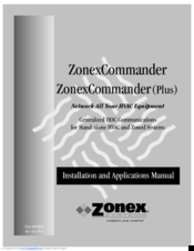 Zonex ZonexCommander Installation Manual