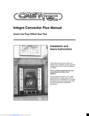 Cast Tec Integra Convector Plus Installation And User Instructions Manual