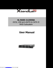 XtendLan XL-RAID-2123ISSA User Manual