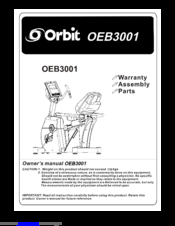 Orbit OEB3001 Owner's Manual