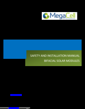 MegaCell MBA-GG60 BiSoN Series Safety And Installation Manual
