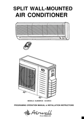 Airwell XLM36IRCB Operation Manual & Installation Instructions