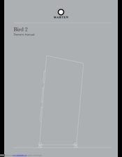 Marten MILES 5 Owner's Manual
