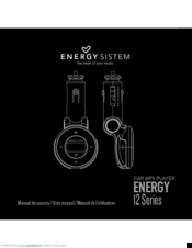 ENERGY SISTEM ENERGY 12 Series User Manual