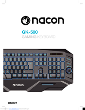 Nacon GK-500 Manual
