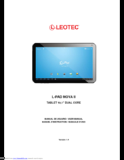 Leotec L-PAD NOVA II User Manual