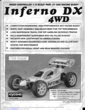 Kyosho inferno DX 4WD User Manual