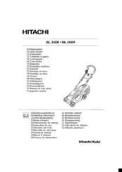 Hitachi MS 34SR Handling Instructions Manual