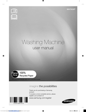 Samsung WA75G9T User Manual