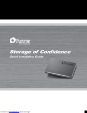 Plextor px-128m2s Quick Installation Manual