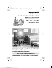 Panasonic KX-TG2344C Operating Instructions Manual
