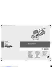 Bosch 125 A Original Instructions Manual