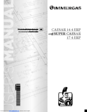 Immergas CAESAR 14 4 ERP Instruction Booklet