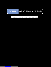 Octava HDMXA71-V1.3 Installation Manual