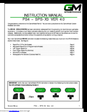 GamerModz SPS-X3 Instruction Manual