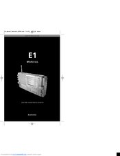 Lextronix E1 Manual