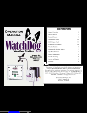 WatchDog 600 Operation Manual