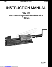 Safeway PHV-130 Instruction Manual