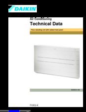 Daikin FVXG-K Technical Data Manual