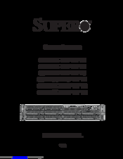 Supermicro 6027AX-TRF-HFT2 User Manual