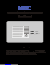 NEC RWC-2117 User Manual