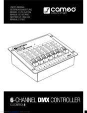 Cameo CLCONTROL6 User Manual