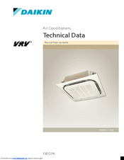 Daikin FXFQ40P9VEB Technical Data Manual