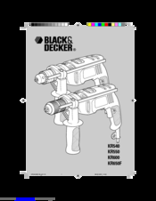 Black & Decker KR650F Manual