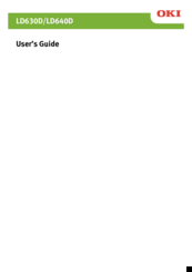 Oki LD630D User Manual
