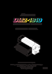 MIMAKI DM2-1810 Operation Manual