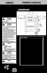 Grill Master GBC1402G Owner's Manual