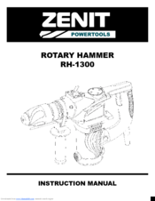 Zenit RH-1300 Instruction Manual