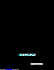 Moxa Technologies VPort P06-1MP-M12-MIC-CAM60-CT-T Quick Installation Manual