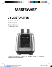 Farberware 103741 Use And Care Manual